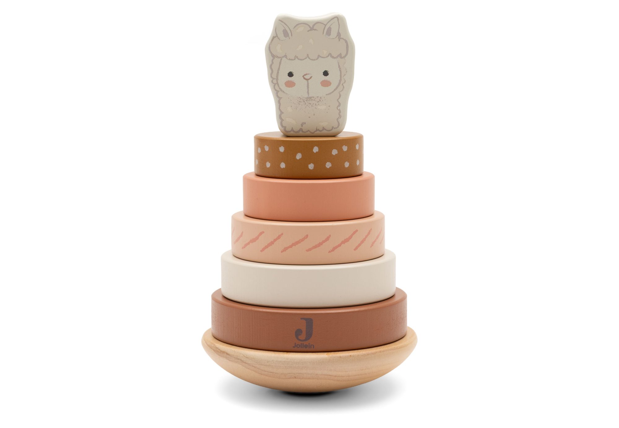 Houten Tuimelstapelaar - Alpaca Paco
