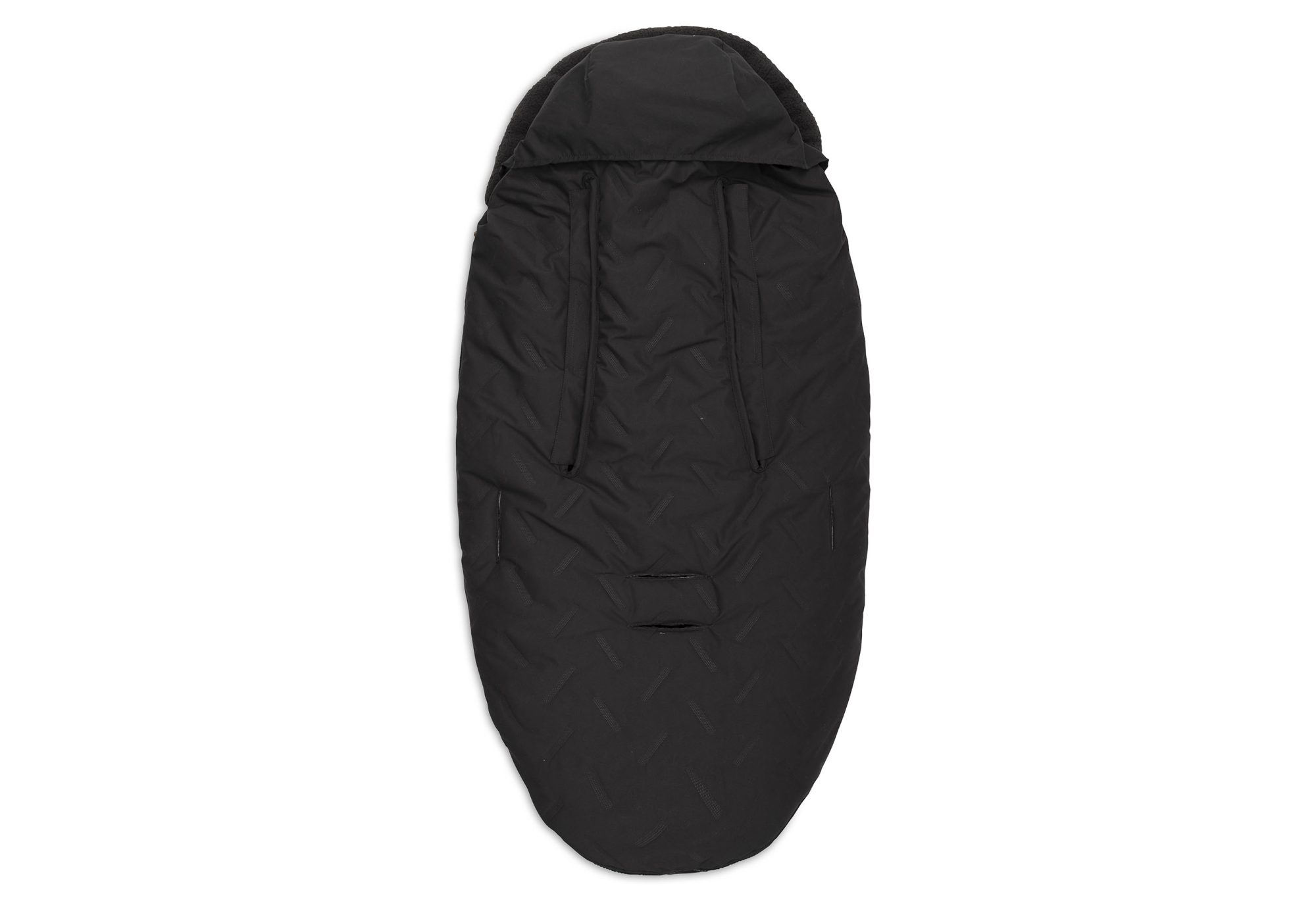 Voetenzak buggy/kinderwagen Embossed - Nearly Black - afbeelding 3