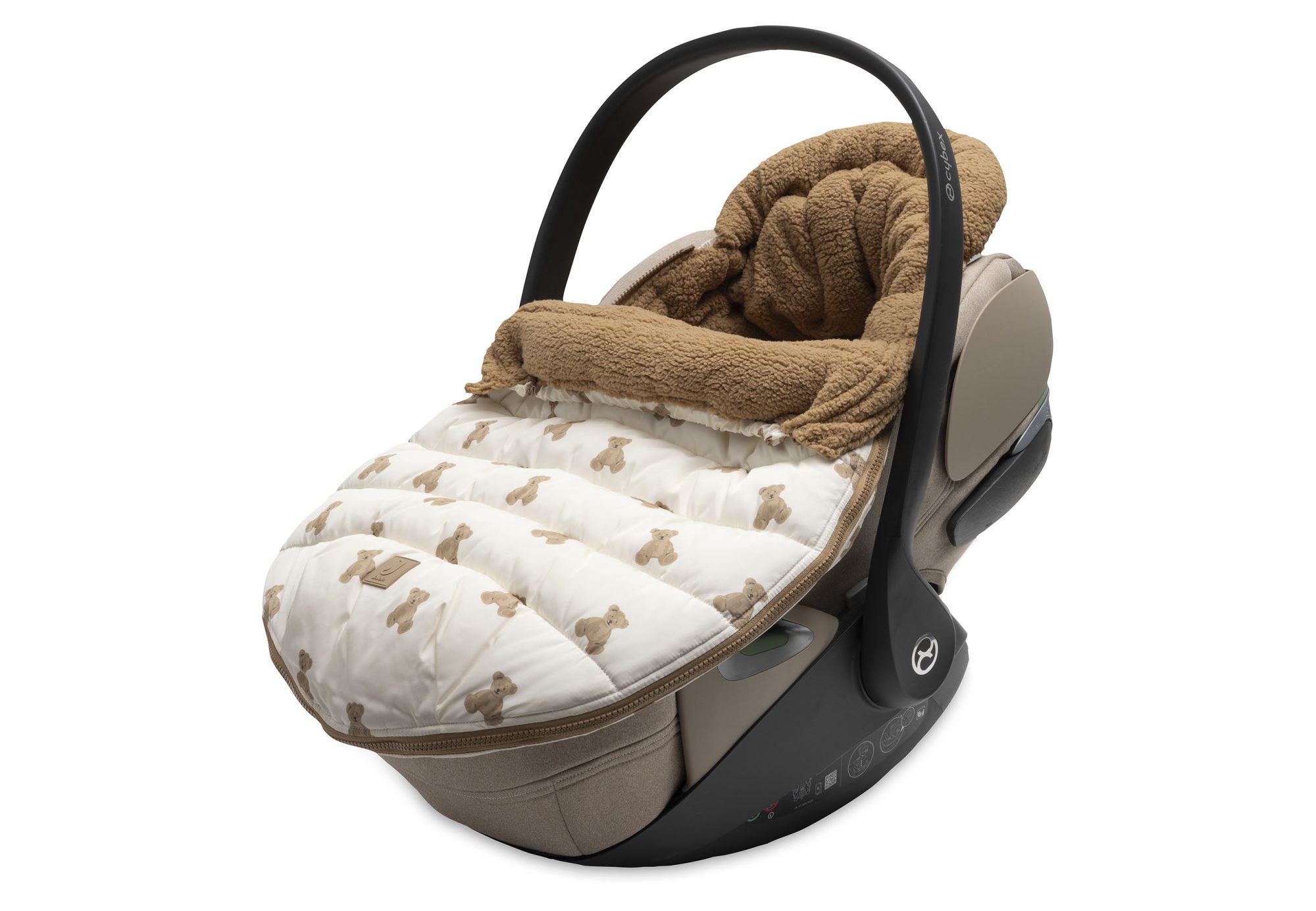 Voetenzak groep 0+ 3/5 punts Puffed - Mini Teddy Bear - afbeelding 8