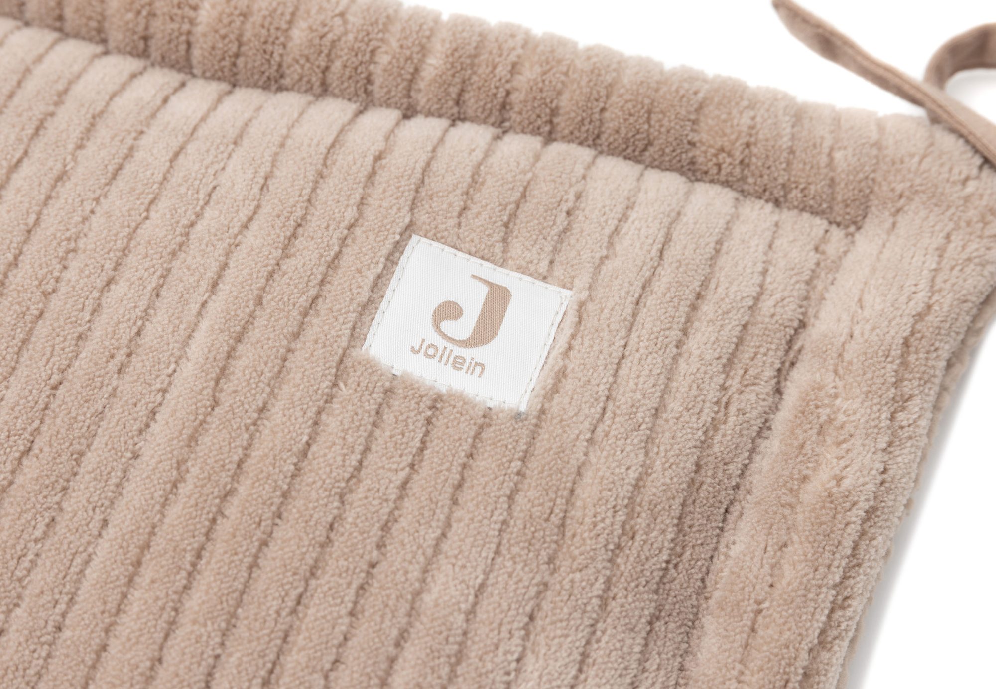 Boxbumper 180x30cm Cloudy Rib - Milky Coffee - afbeelding 3