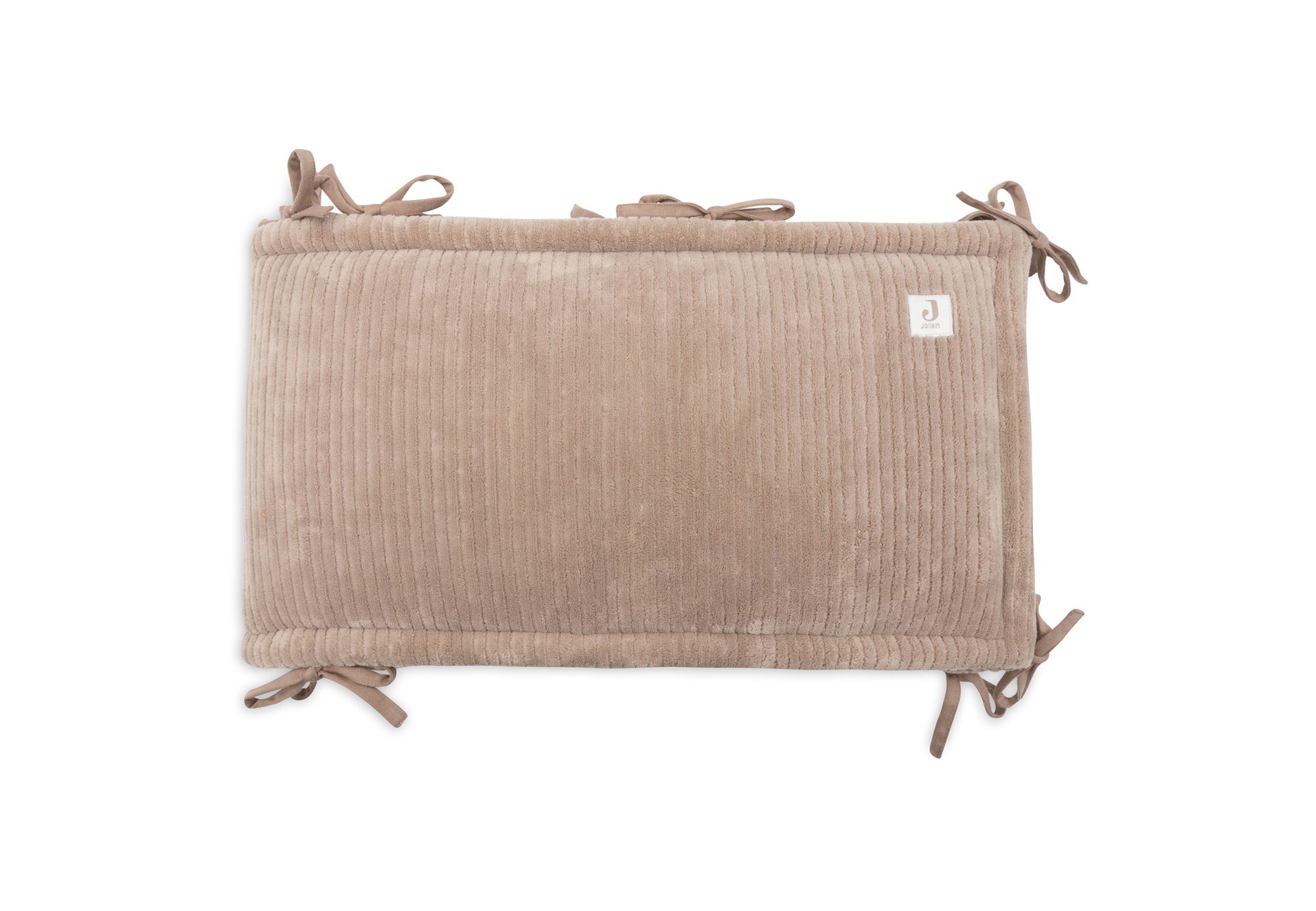 Boxbumper 180x30cm Cloudy Rib - Milky Coffee - afbeelding 2