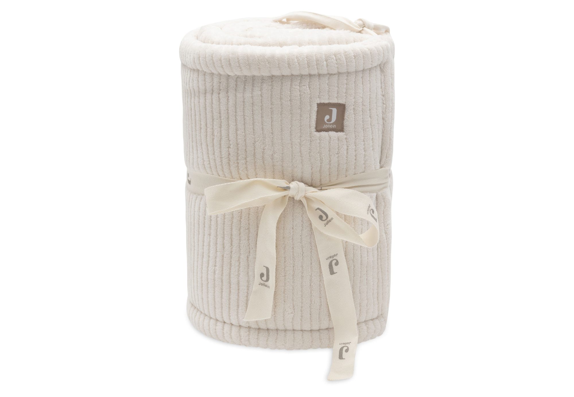 Boxbumper 180x30cm Cloudy Rib - Oatmeal - afbeelding 5