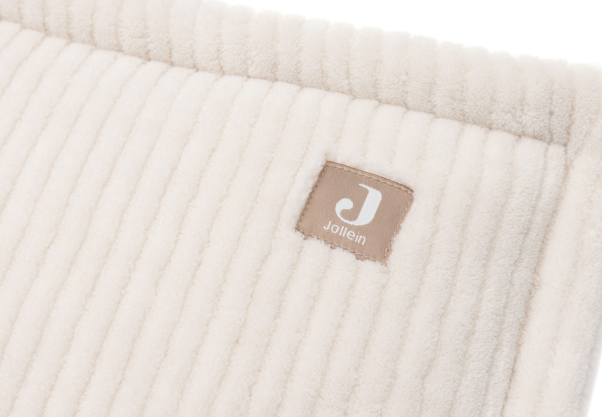 Boxbumper 180x30cm Cloudy Rib - Oatmeal - afbeelding 3