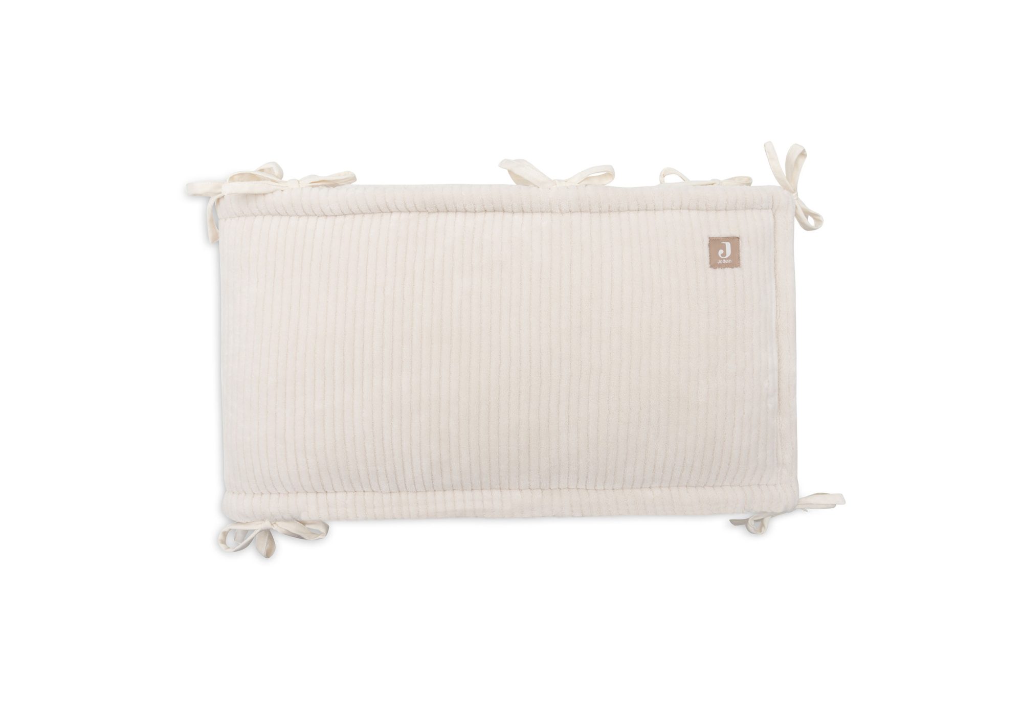 Boxbumper 180x30cm Cloudy Rib - Oatmeal - afbeelding 2