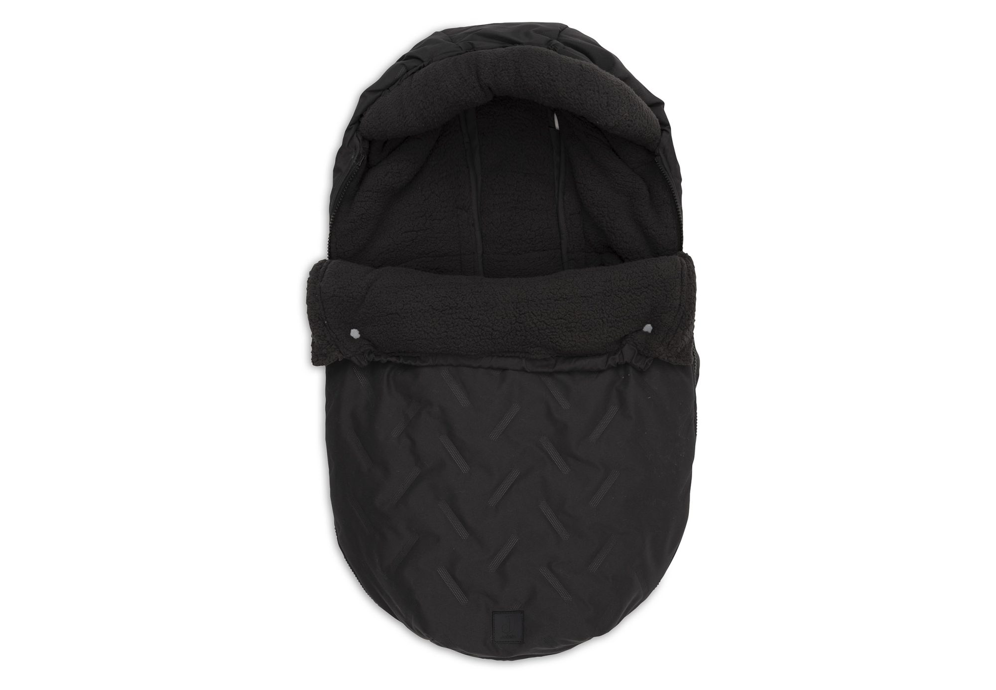 Voetenzak groep 0+ 3/5 punts Embossed - Nearly Black - afbeelding 2