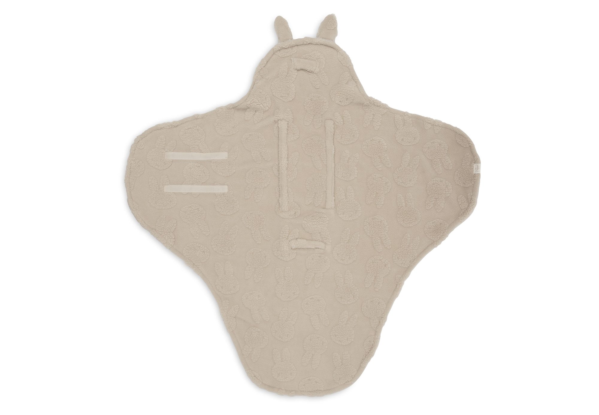 Wikkeldeken Nijntje Jacquard Teddy - Sand - afbeelding 3