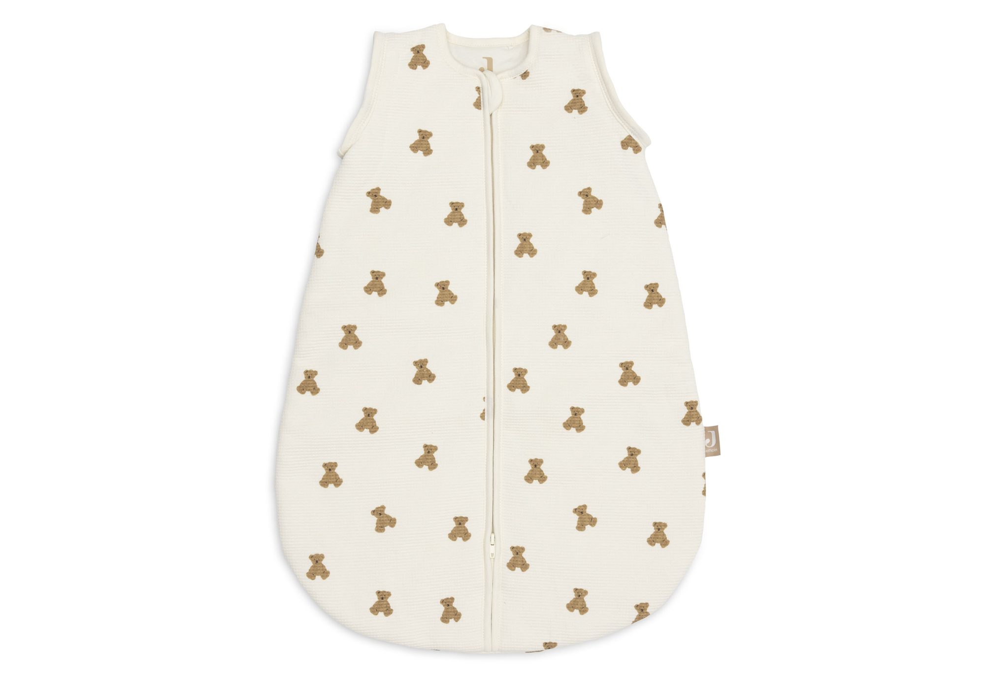 Slaapzak met afritsbare mouw Rond 60cm - Mini Teddy Bear Little Waffle - afbeelding 4