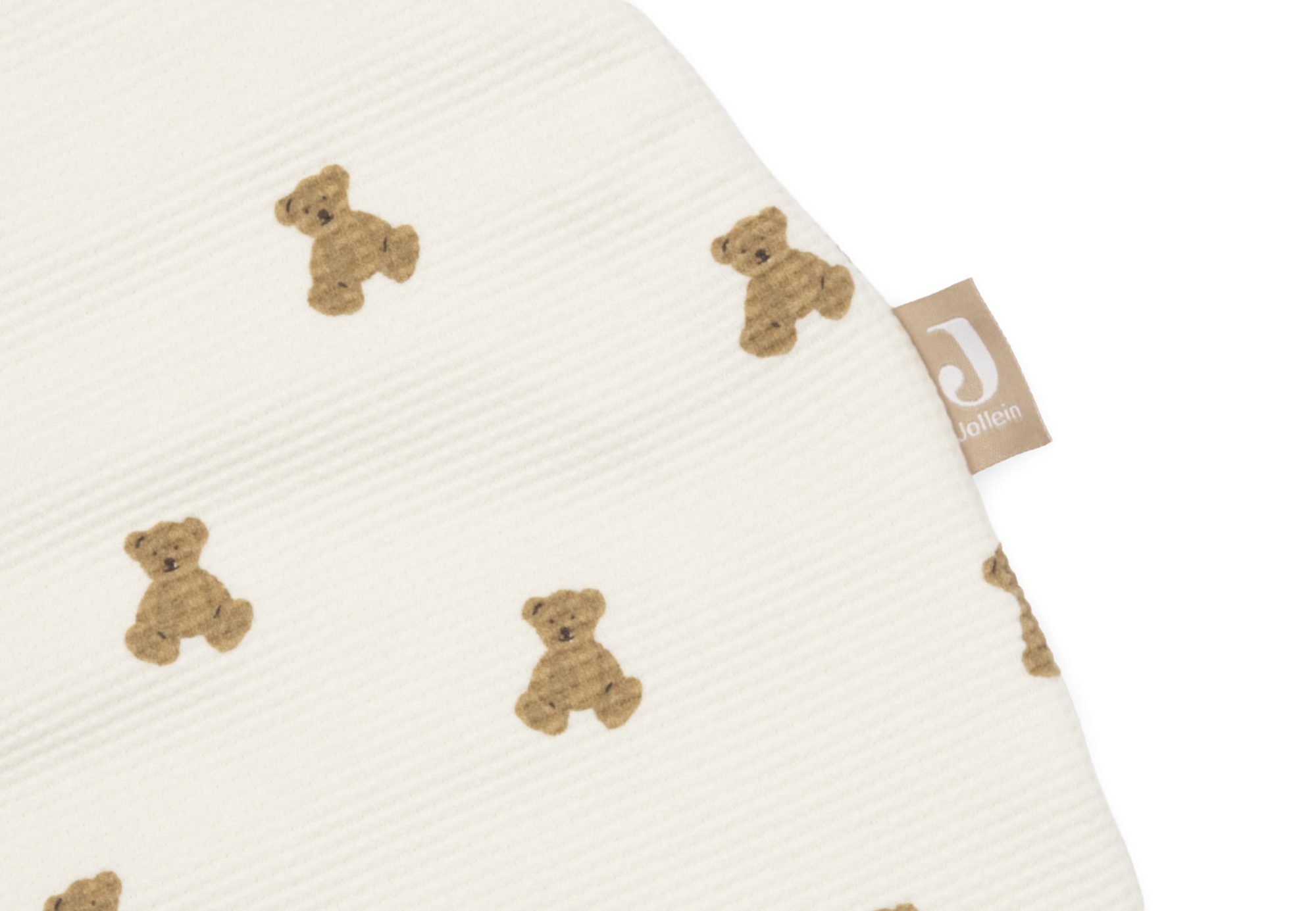 Slaapzak met afritsbare mouw Rond 60cm - Mini Teddy Bear Little Waffle - afbeelding 6