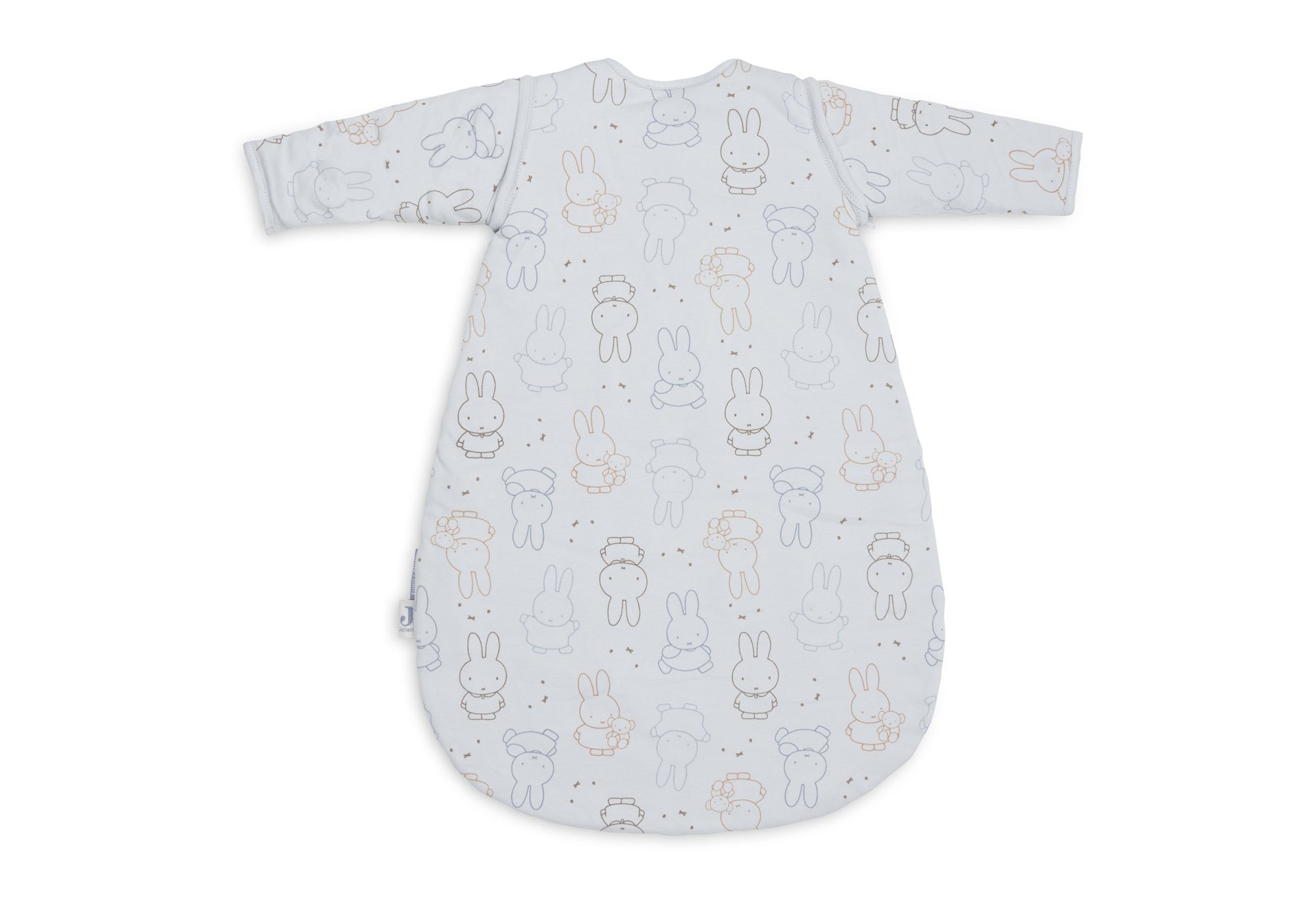 Slaapzak met afritsbare mouw 60cm Nijntje Moments - Cloudy Blue - afbeelding 2