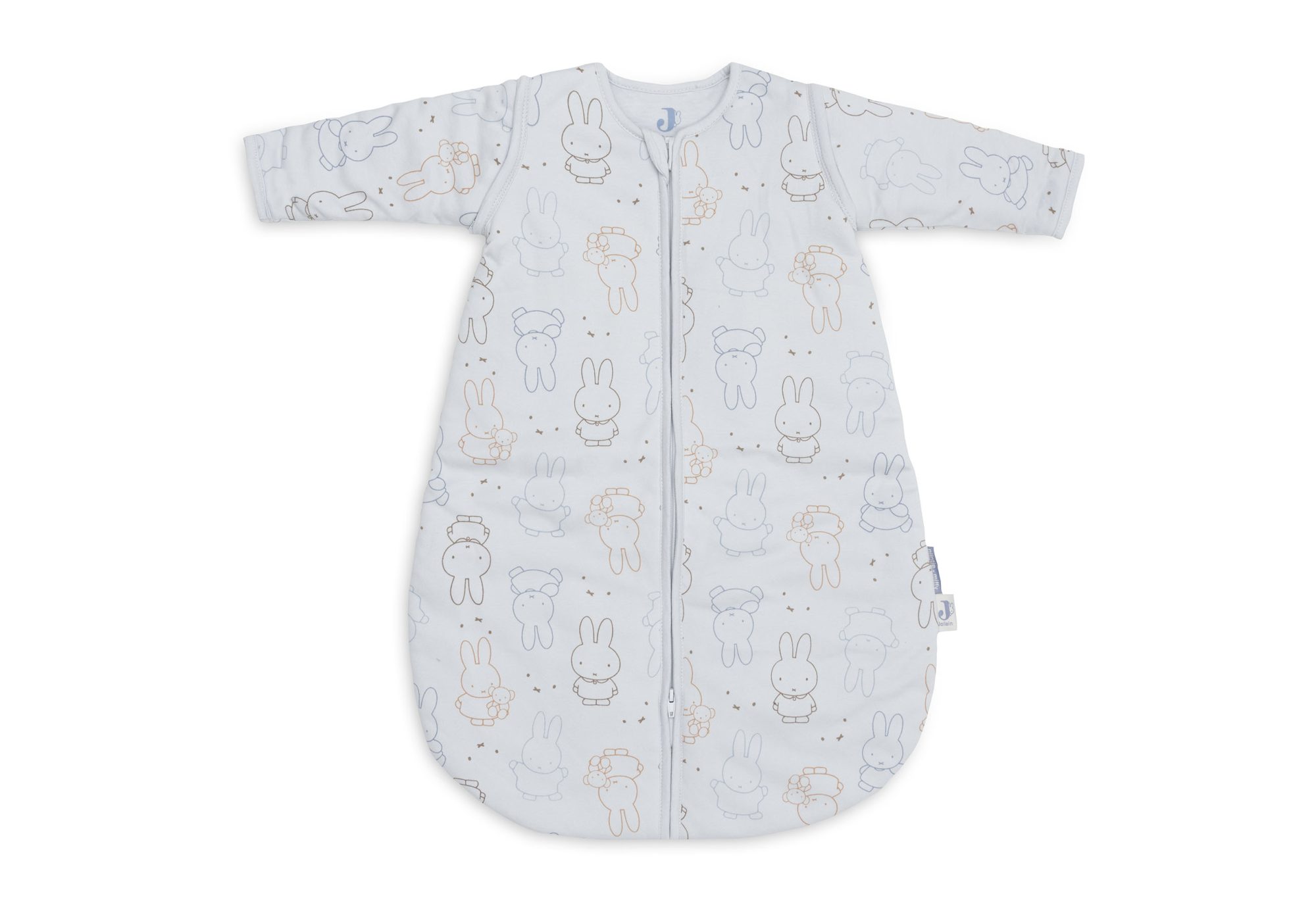 Slaapzak met afritsbare mouw 60cm Nijntje Moments - Cloudy Blue