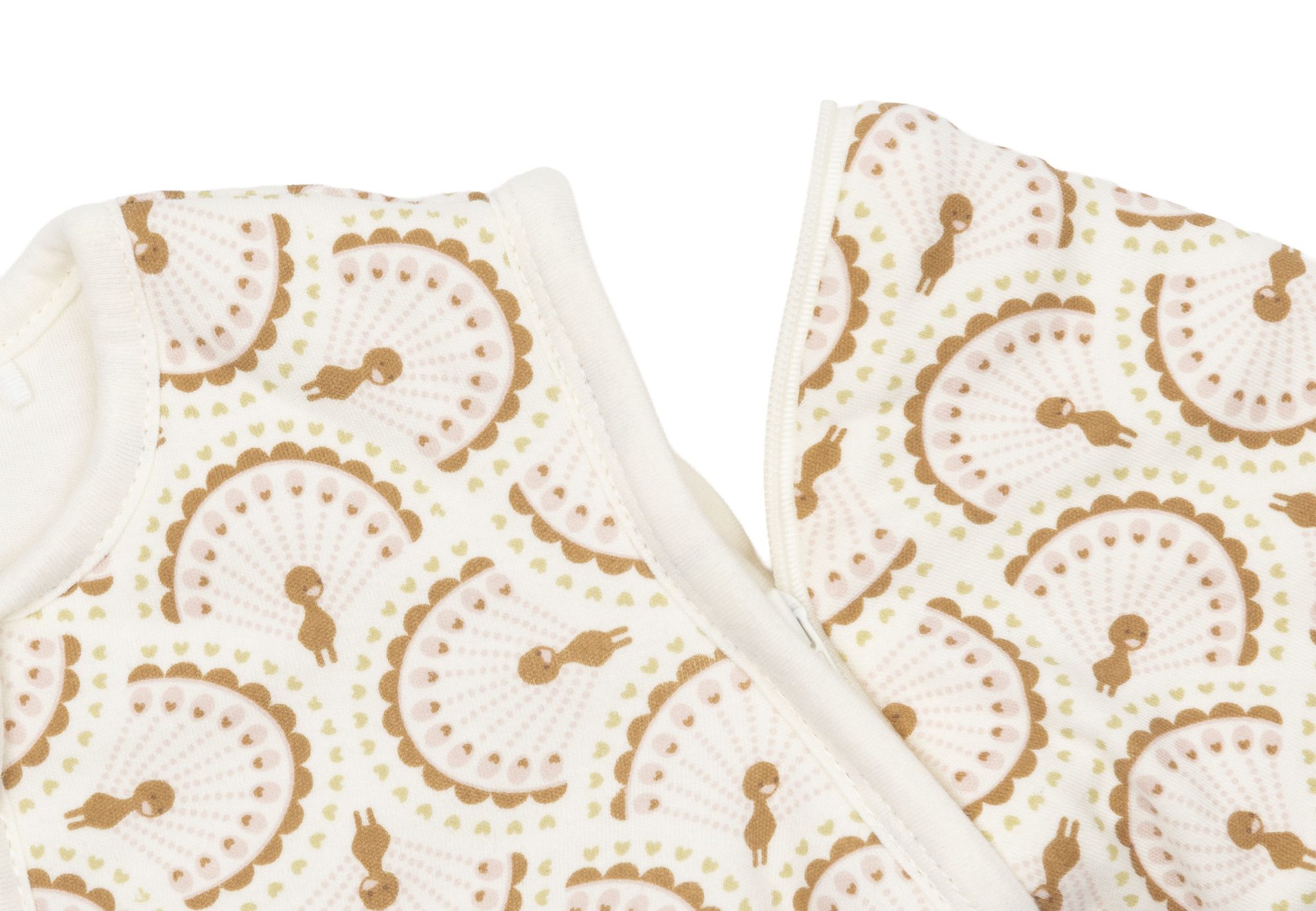 Slaapzak met afritsbare mouw 110cm - Soft Plumes - afbeelding 5