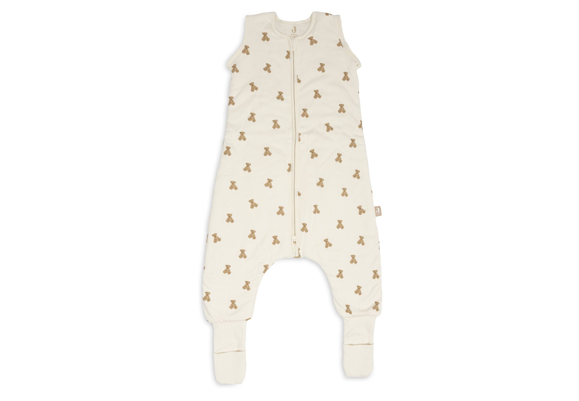 Slaapzak met voeten en afritsbare mouw 92/98cm - Mini Teddy Bear - afbeelding 3