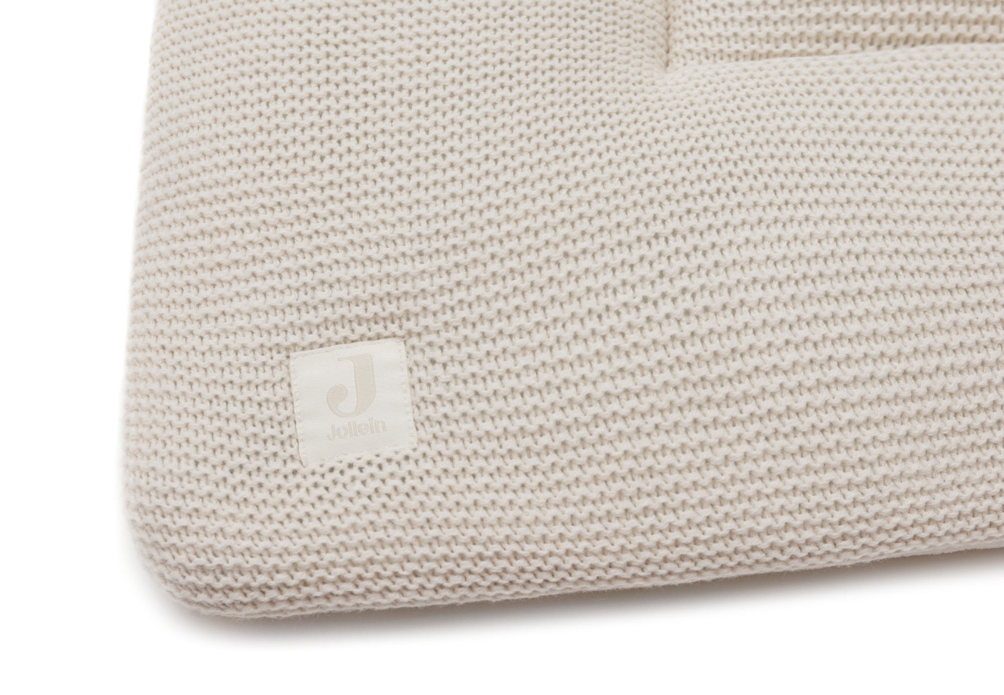 Boxkleed 75x95cm Basic Knit - Oatmeal - afbeelding 3