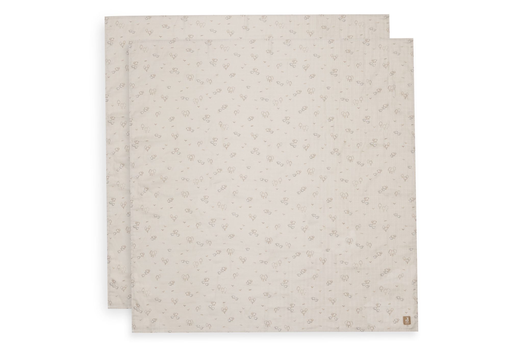 Hydrofiele Doek Large 115x115cm - Woolly - 2 Stuks