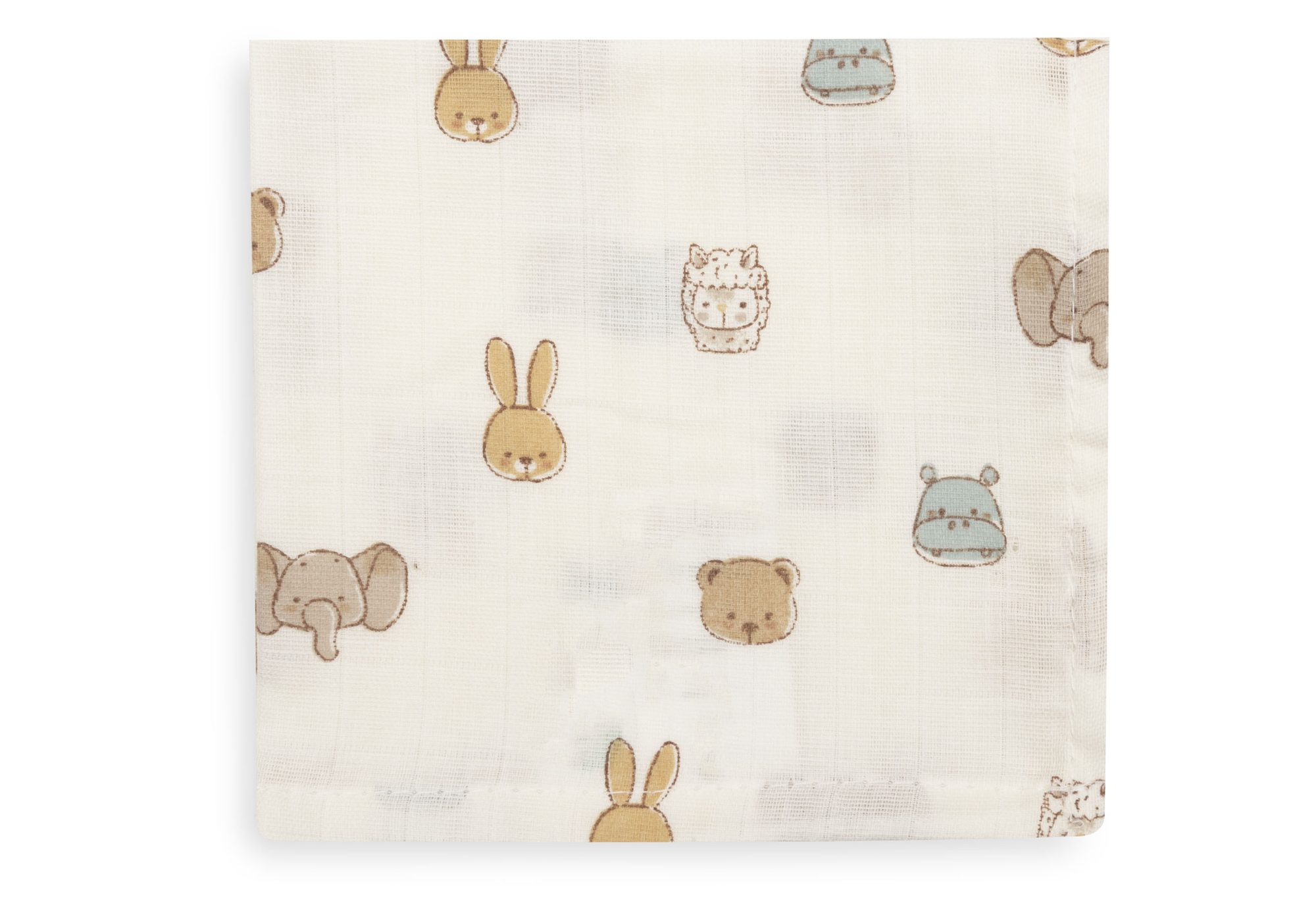 Hydrofiel Monddoekje 31x31cm - Jollies - 3 Stuks - afbeelding 2