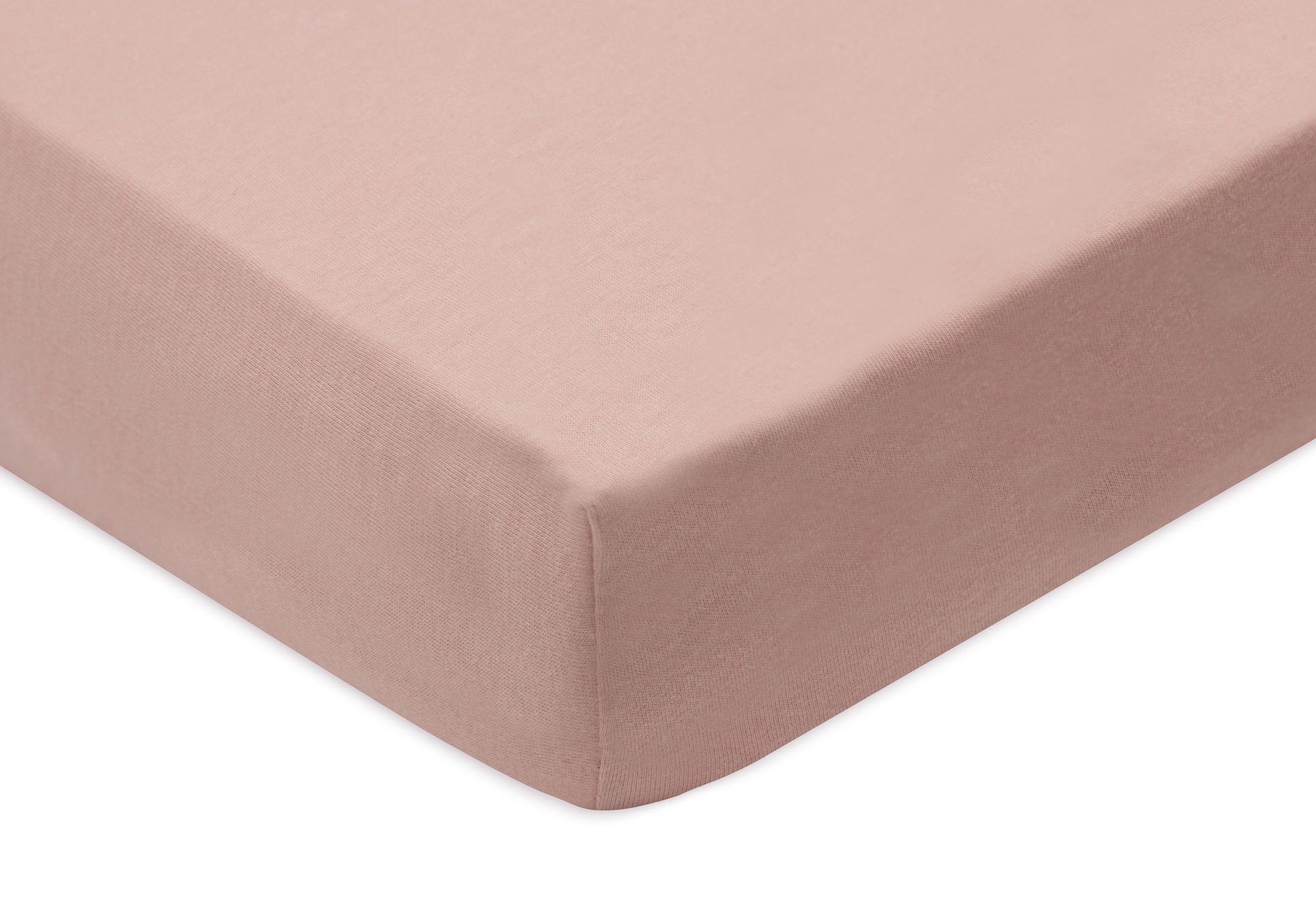Hoeslaken Jersey 40/50x80/90cm - Wild Rose/Ivory - 2 Stuks - afbeelding 3