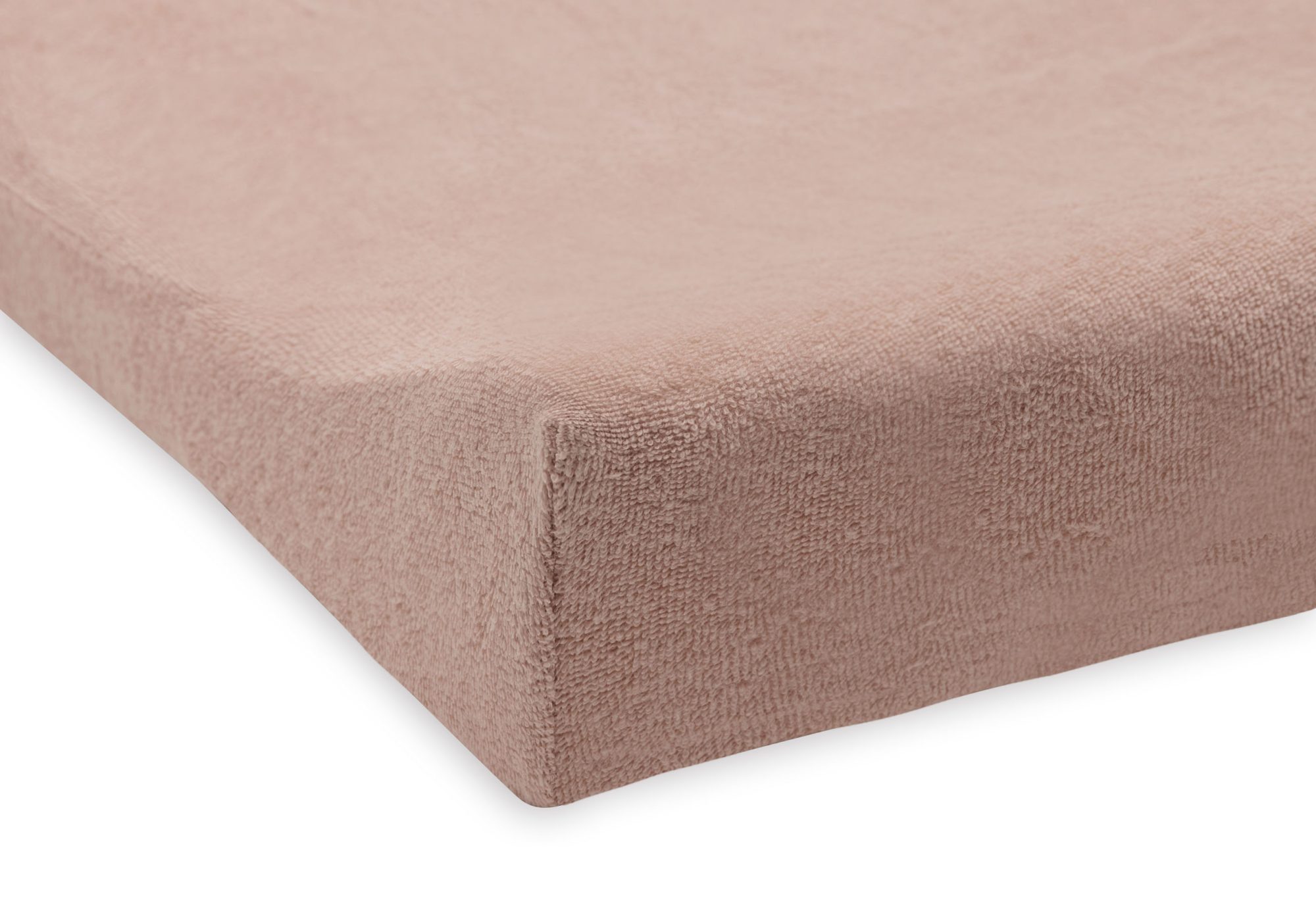 Aankleedkussenhoes Badstof 50x70cm - Wild Rose/Ivory - 2 Stuks - afbeelding 3