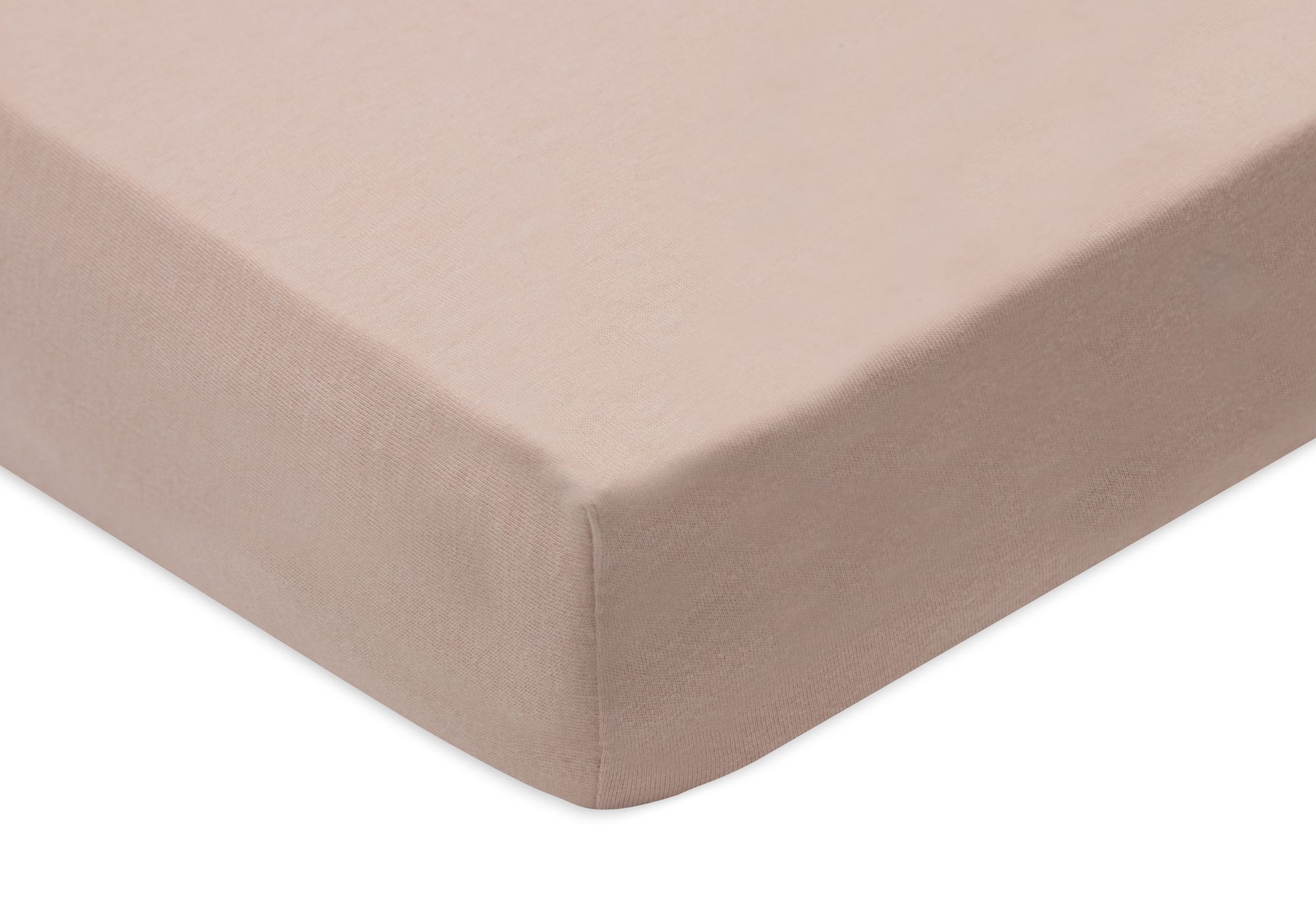 Hoeslaken Jersey 60x120cm - Wild Rose/Ivory - 2 Stuks - afbeelding 3