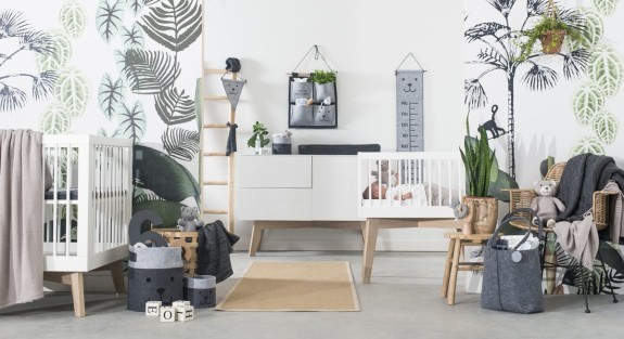 Verzorgingstas vilt grijs