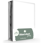 Jersey - Hoeslakentje 70x140 cm - Wit