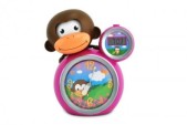 Babyzoo - slaaptrainer aap - roze