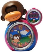 Babyzoo - slaaptrainer aap - roze