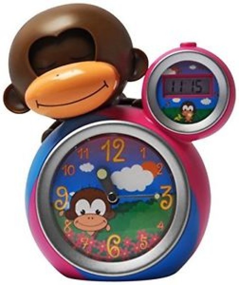 Babyzoo - slaaptrainer aap - roze