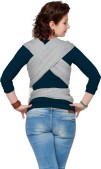 ByKay Stretchy Wrap de Luxe - Draagdoek maat L - Grijs M