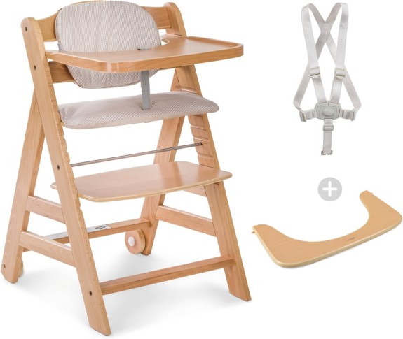 Hauck Beta+ - Kinderstoel - Nature/Check