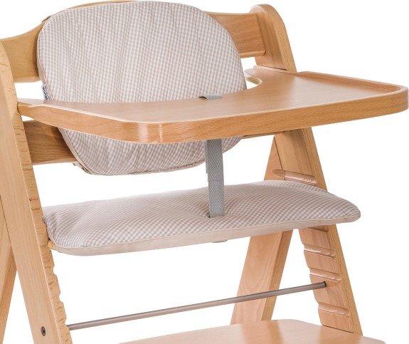 Hauck Beta+ - Kinderstoel - Nature/Check