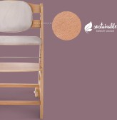Hauck Beta+ - Kinderstoel - Nature/Check