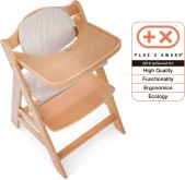 Hauck Beta+ - Kinderstoel - Nature/Check