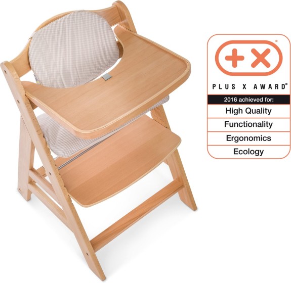 Hauck Beta+ - Kinderstoel - Nature/Check