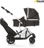 Hauck Duett 2 - Duo Kinderwagen - Zwart