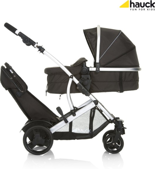 Hauck Duett 2 - Duo Kinderwagen - Zwart
