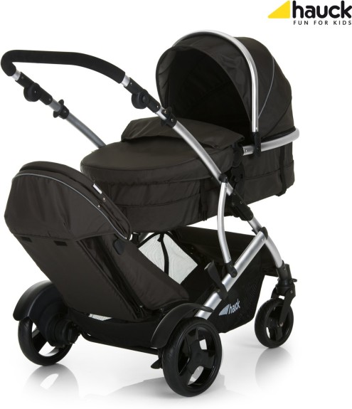 Hauck Duett 2 - Duo Kinderwagen - Zwart