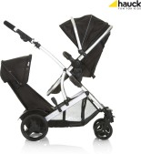 Hauck Duett 2 - Duo Kinderwagen - Zwart
