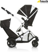 Hauck Duett 2 - Duo Kinderwagen - Zwart