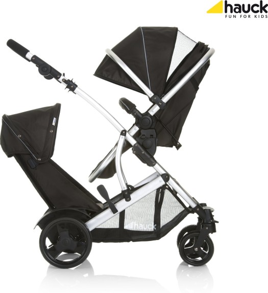 Hauck Duett 2 - Duo Kinderwagen - Zwart