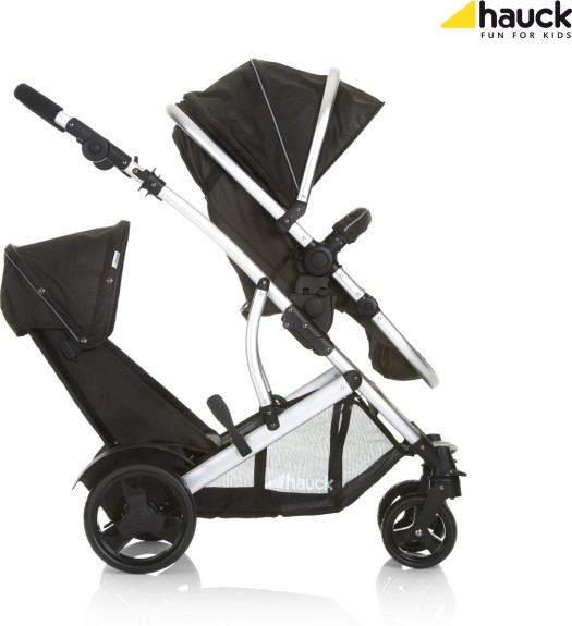 Hauck Duett 2 - Duo Kinderwagen - Zwart