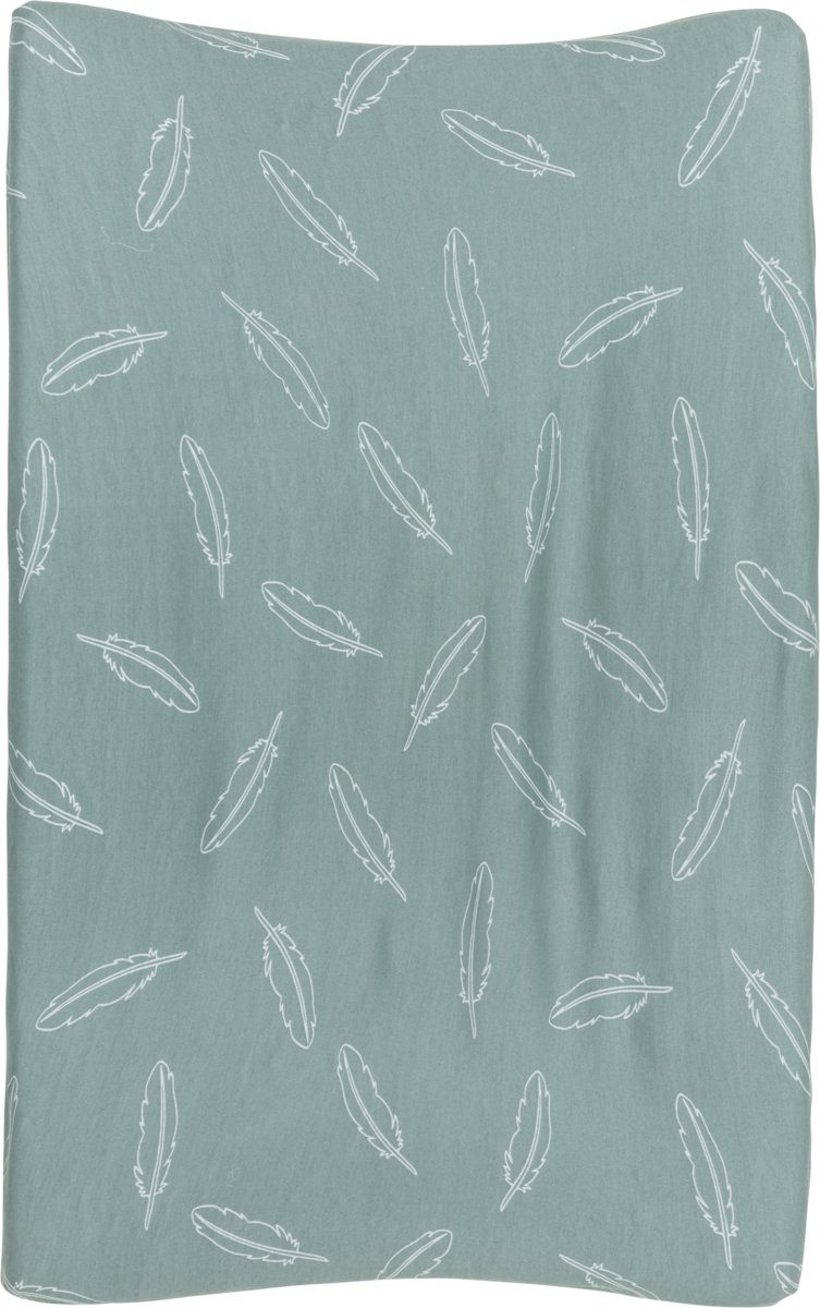 Feathers aankleedkussenhoes 45 x 70 cm - Stone green - afbeelding 2