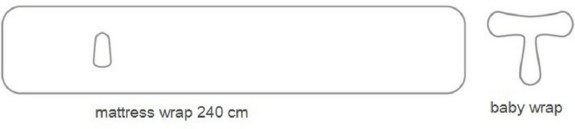 Snoozzz - Slaapwikkel Travel - Baby Slaaphulp voorkomt b