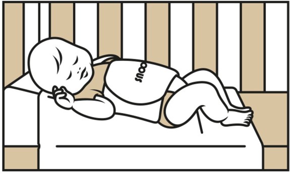 Snoozzz - Slaapwikkel Travel - Baby Slaaphulp voorkomt b