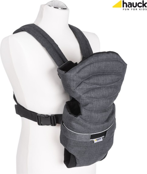 Hauck 2-Way Carrier - Draagzak - Melange Charcoal