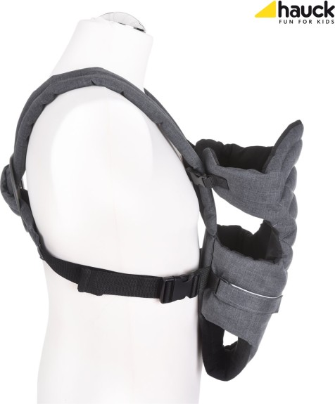 Hauck 2-Way Carrier - Draagzak - Melange Charcoal