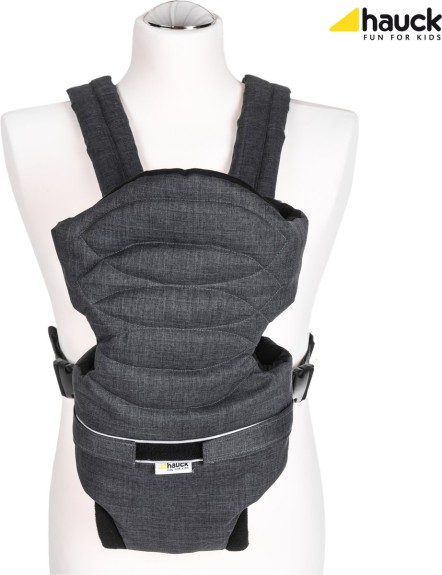 Hauck 2-Way Carrier - Draagzak - Melange Charcoal