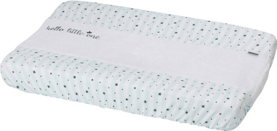 Bébé-Jou Aankleedkussen - 72x44 cm - Wit - Voor baby - Öko tex gecertificeerd