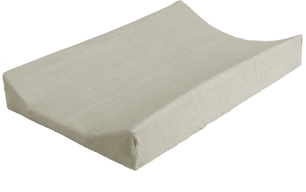 Aankleedkussenhoes badstof 50 x 70 cm - Zand