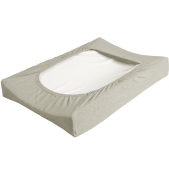 Jollein - Aankleedkussenhoes badstof 50 x 70 cm - Zand