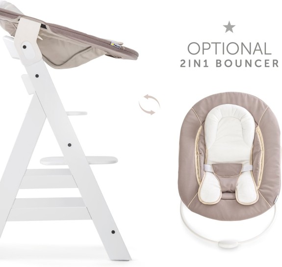 Hauck Alpha+ Kinderstoel - Wit